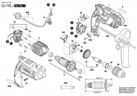 Bosch 3 601 B17 100 Gsb 13 Re Percussion Drill 230 V / Eu Spare Parts